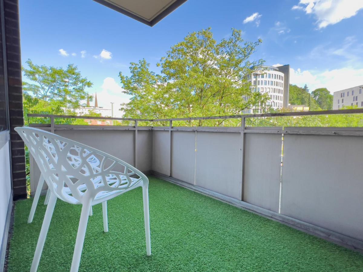 Home By Doni I Apartment An Der Kunsthalle I Parkplatz & Balkon Билефельд Экстерьер фото