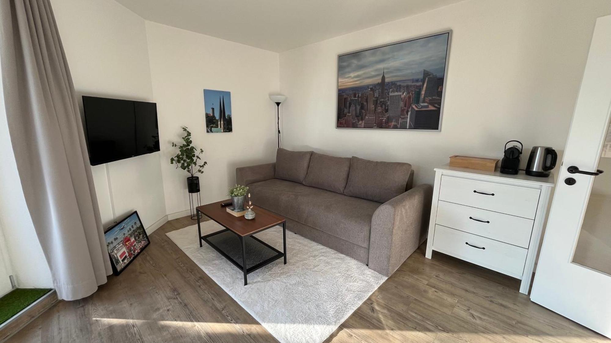 Home By Doni I Apartment An Der Kunsthalle I Parkplatz & Balkon Билефельд Экстерьер фото